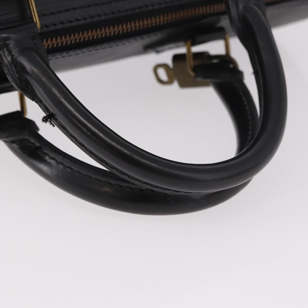 LOUIS VUITTON Epi Speedy 30 Hand Bag Noir Black M43002 LV Auth 190403SAV - Jerrillo image 7