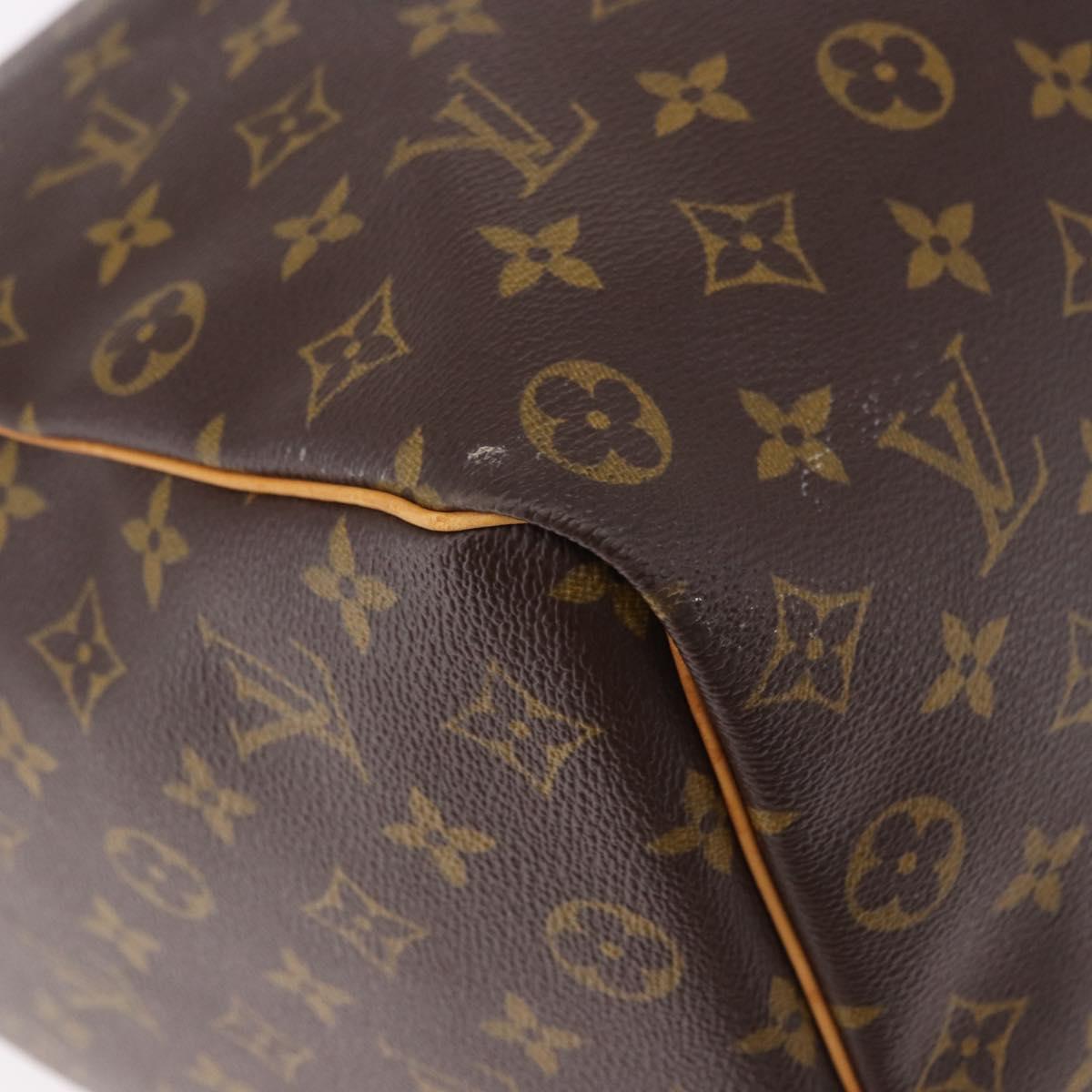 LOUIS VUITTON Monogram Keepall 50 Boston Bag M41426 LV Auth 190417A - Jerrillo image 9