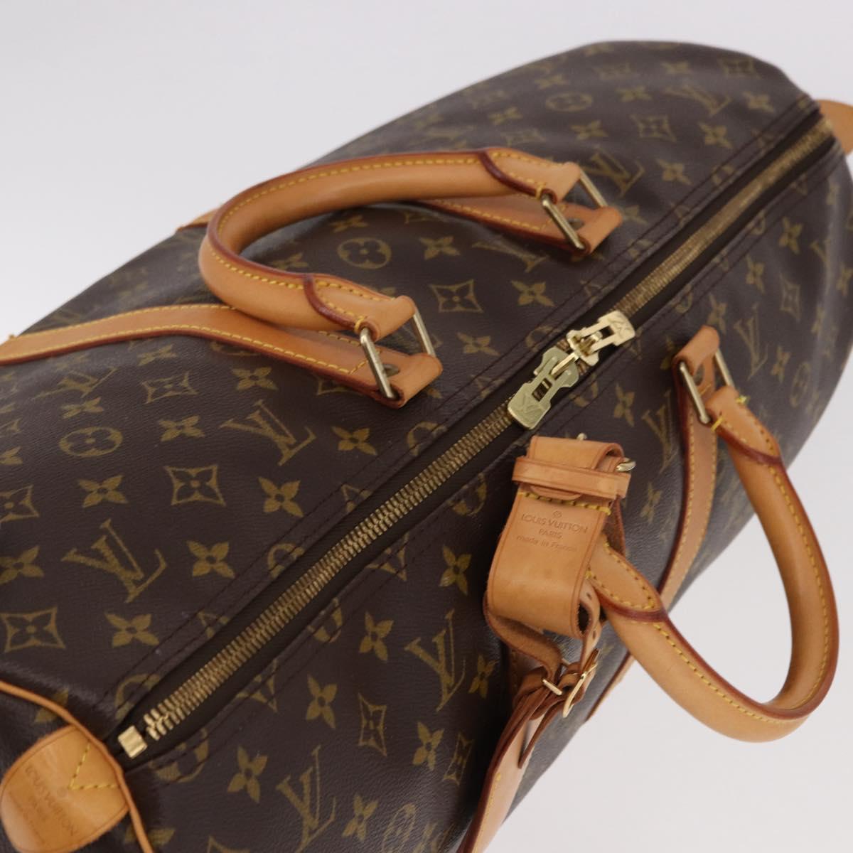 LOUIS VUITTON Monogram Keepall 50 Boston Bag M41426 LV Auth 190417A - Jerrillo image 6