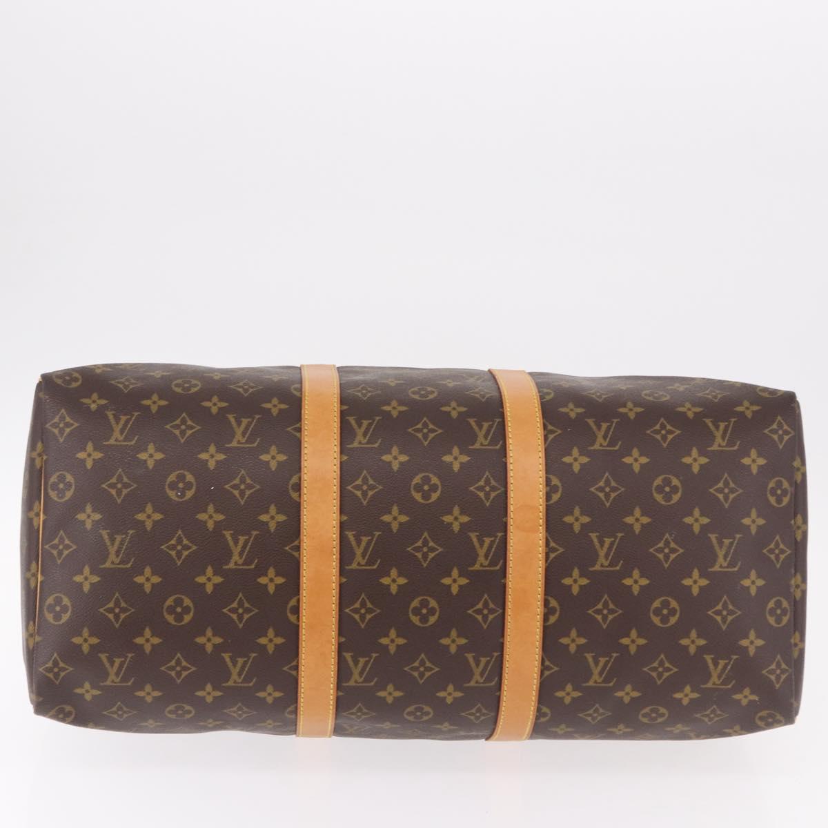 LOUIS VUITTON Monogram Keepall 50 Boston Bag M41426 LV Auth 190417A - Jerrillo image 5
