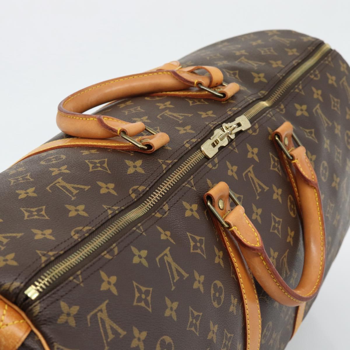 LOUIS VUITTON Monogram Keepall 55 Boston Bag M41424 LV Auth 190418A - Jerrillo image 6