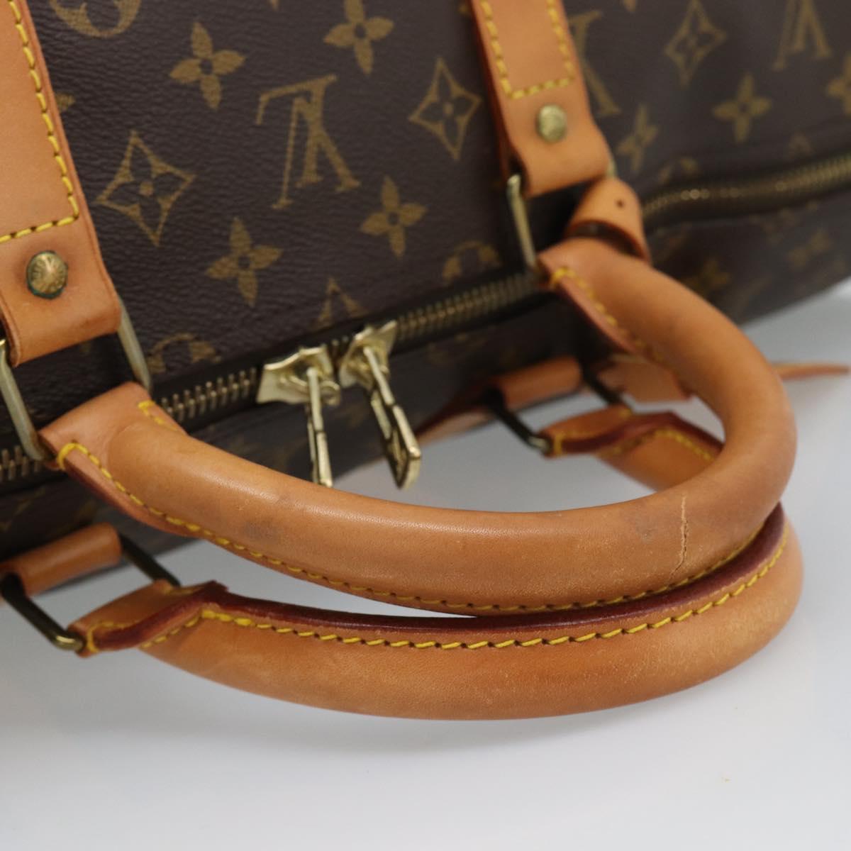 LOUIS VUITTON Monogram Keepall 55 Boston Bag M41424 LV Auth 190418A - Jerrillo image 7