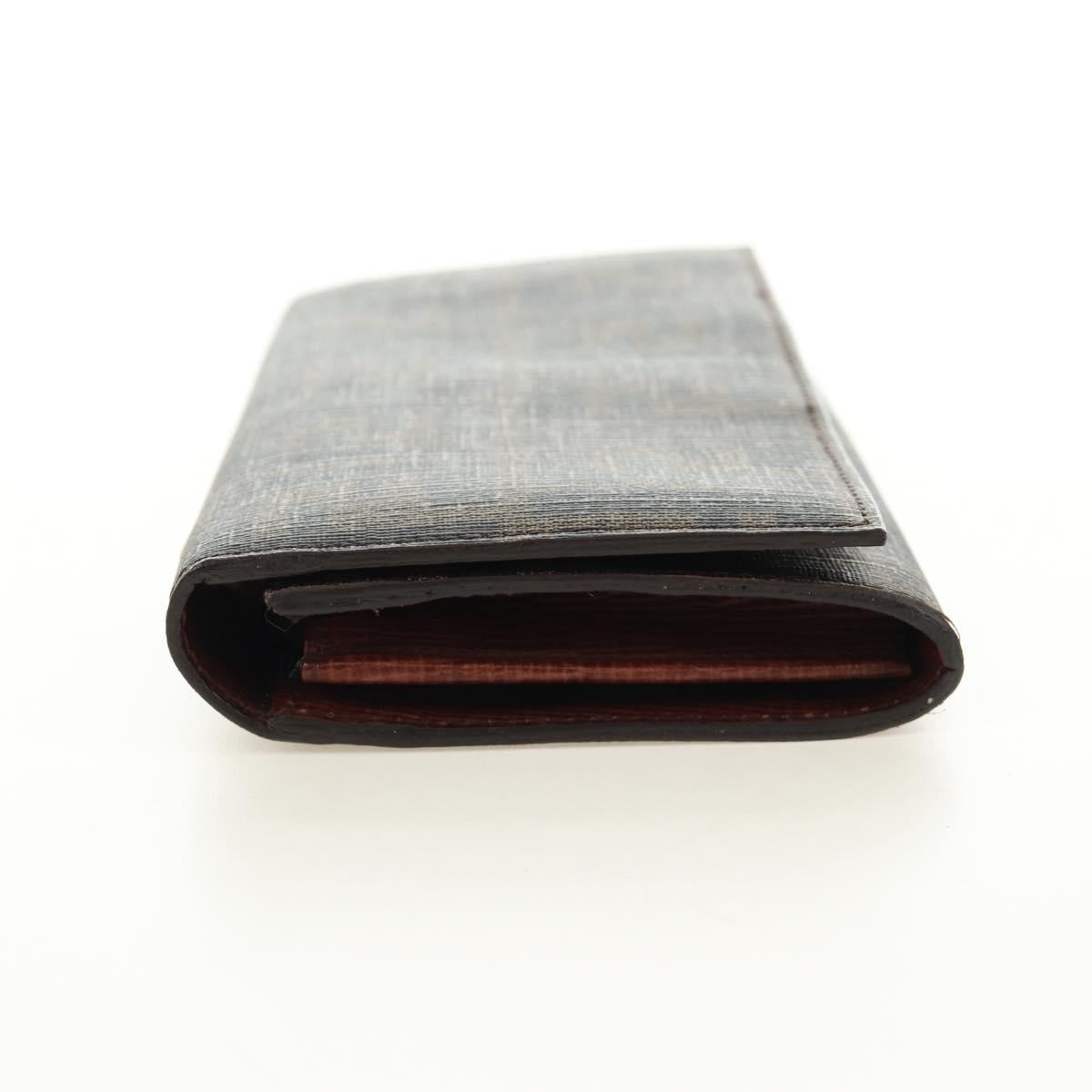 FENDI Zucca Canvas Long Wallet Black Brown Auth 190427V - Jerrillo image 3
