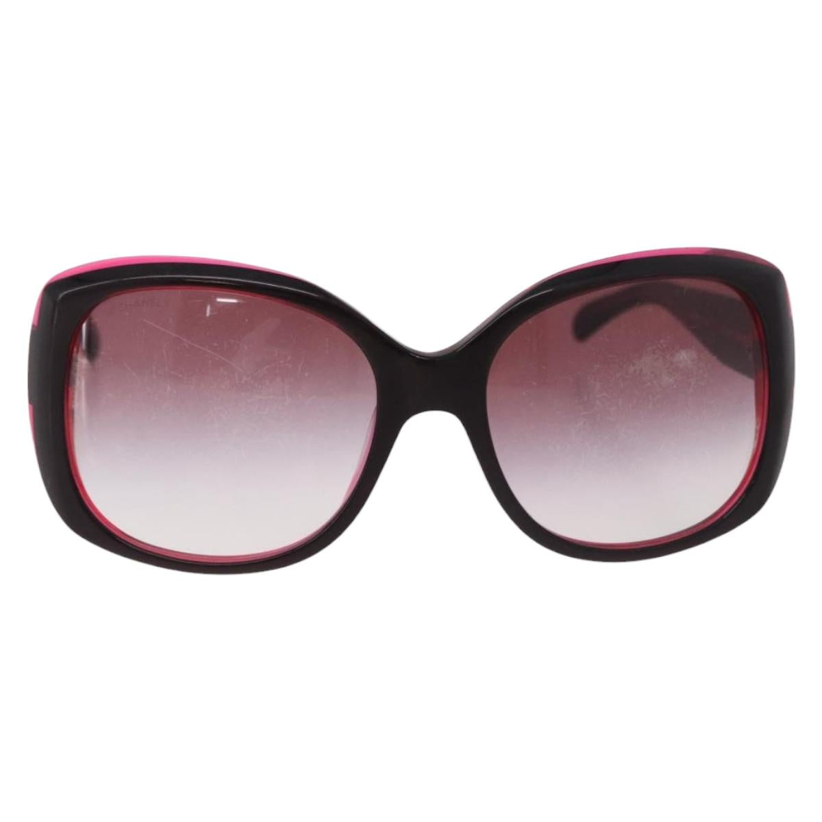CHANEL Sunglasses Plastic Red CC Auth 190521 - Jerrillo image 2