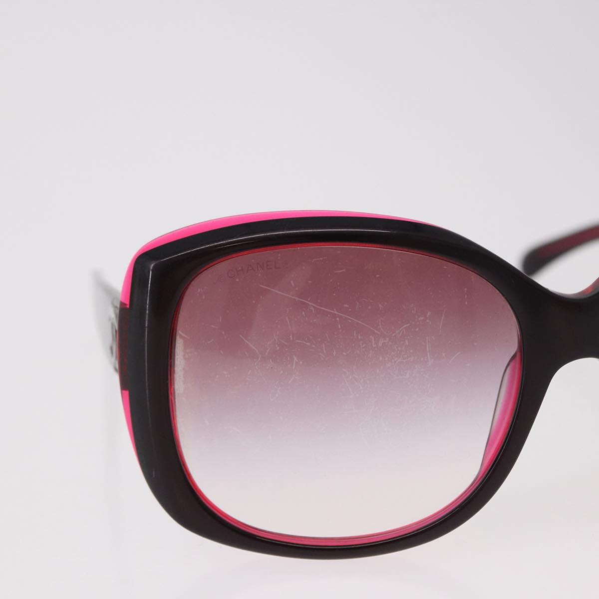 CHANEL Sunglasses Plastic Red CC Auth 190521 - Jerrillo image 4