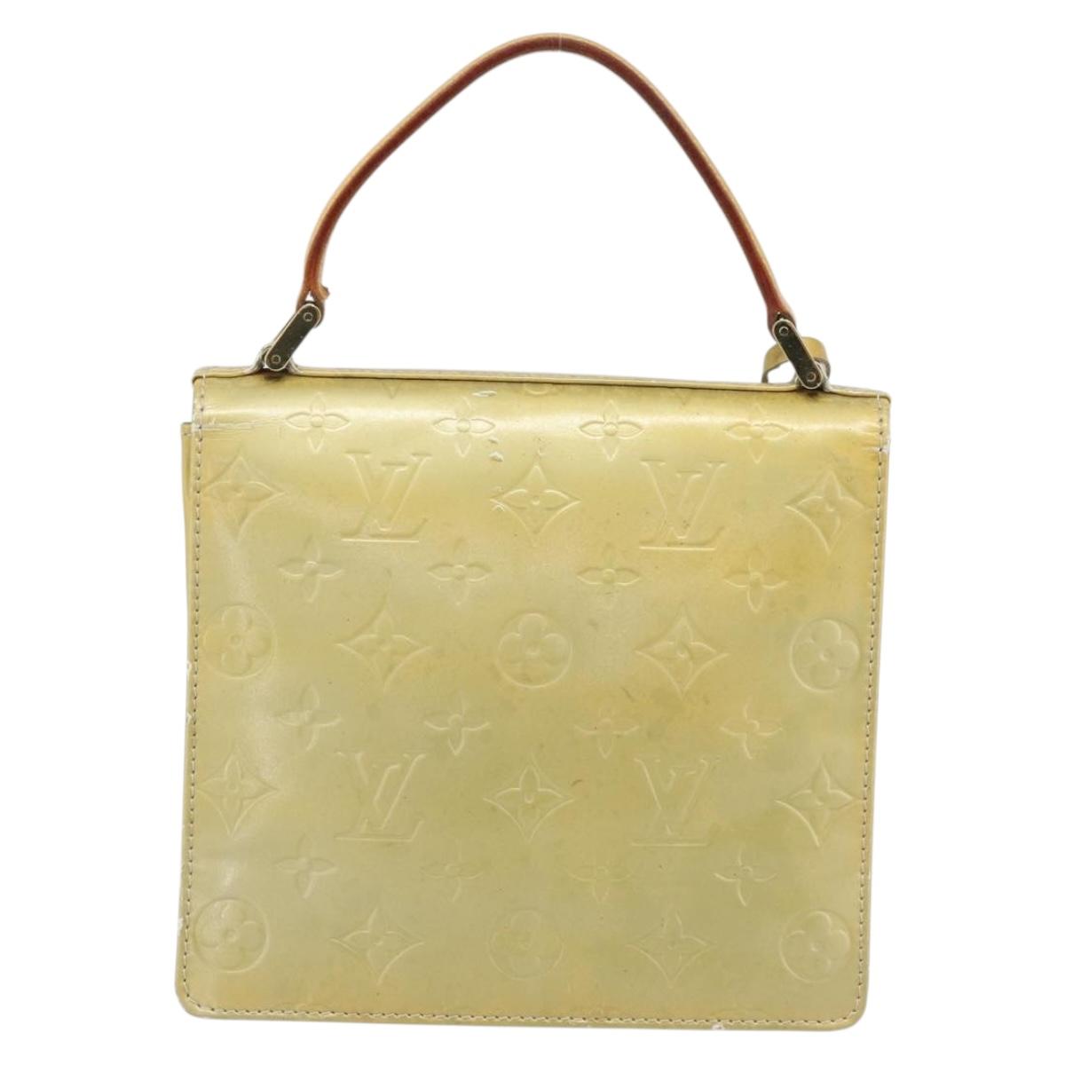 LOUIS VUITTON Monogram Vernis Spring street Hand Bag Gris M91029 LV Auth 190661 - Jerrillo image 2