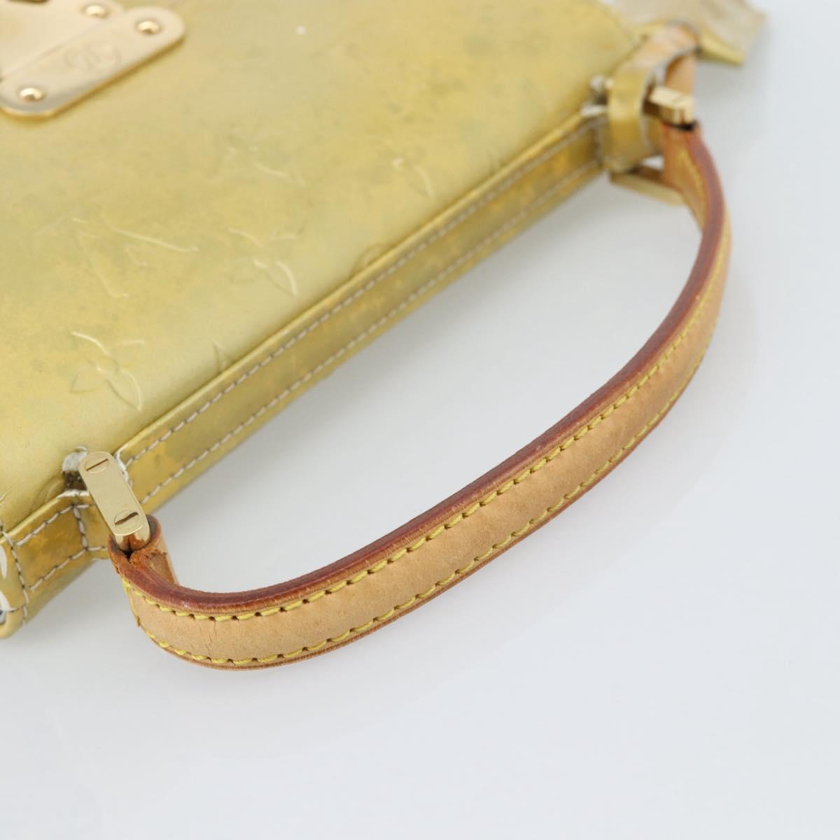 LOUIS VUITTON Monogram Vernis Spring street Hand Bag Gris M91029 LV Auth 190661 - Jerrillo image 7