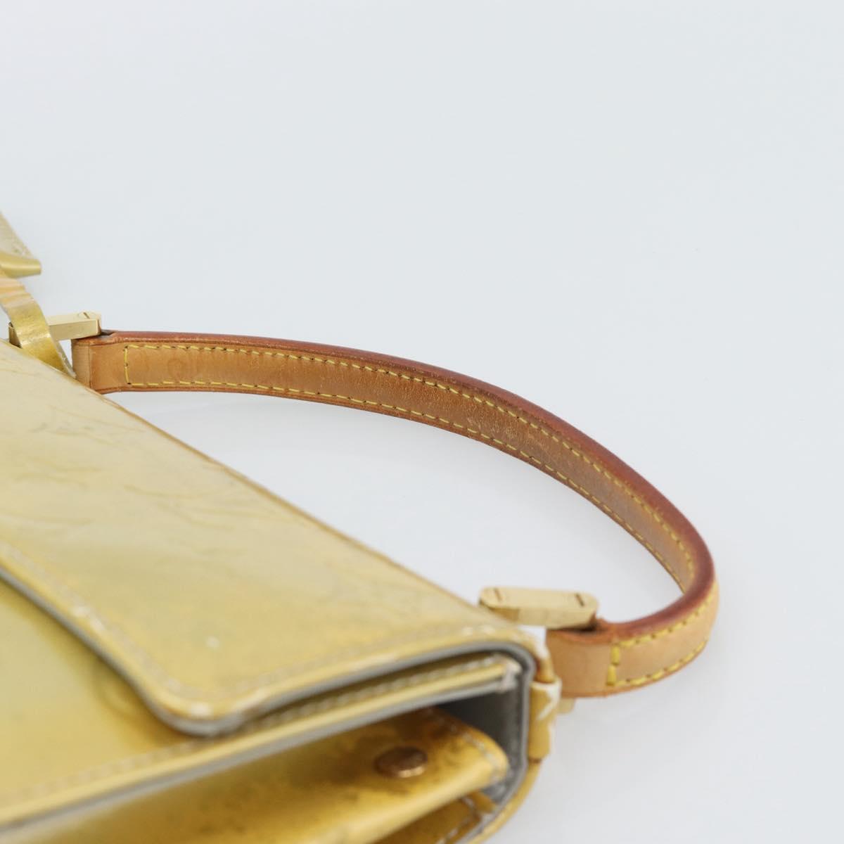 LOUIS VUITTON Monogram Vernis Spring street Hand Bag Gris M91029 LV Auth 190661 - Jerrillo image 8