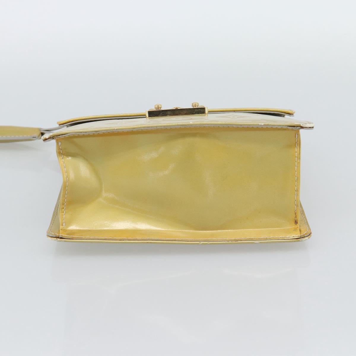 LOUIS VUITTON Monogram Vernis Spring street Hand Bag Gris M91029 LV Auth 190661 - Jerrillo image 5