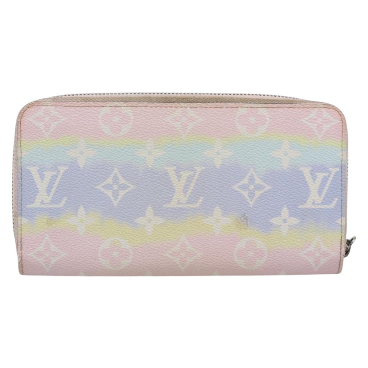 LOUIS VUITTON Monogram Escal Zippy Wallet Long Wallet Pink M69110 LV Auth 190680 - Jerrillo image 2