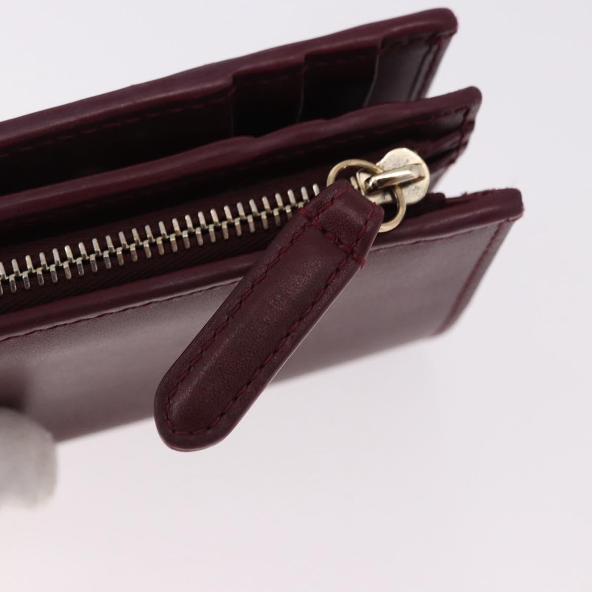 GUCCI Wallet Leather Higuchi Yuko Collaboration Bordeaux 847923 Auth 191265SM - Jerrillo image 8