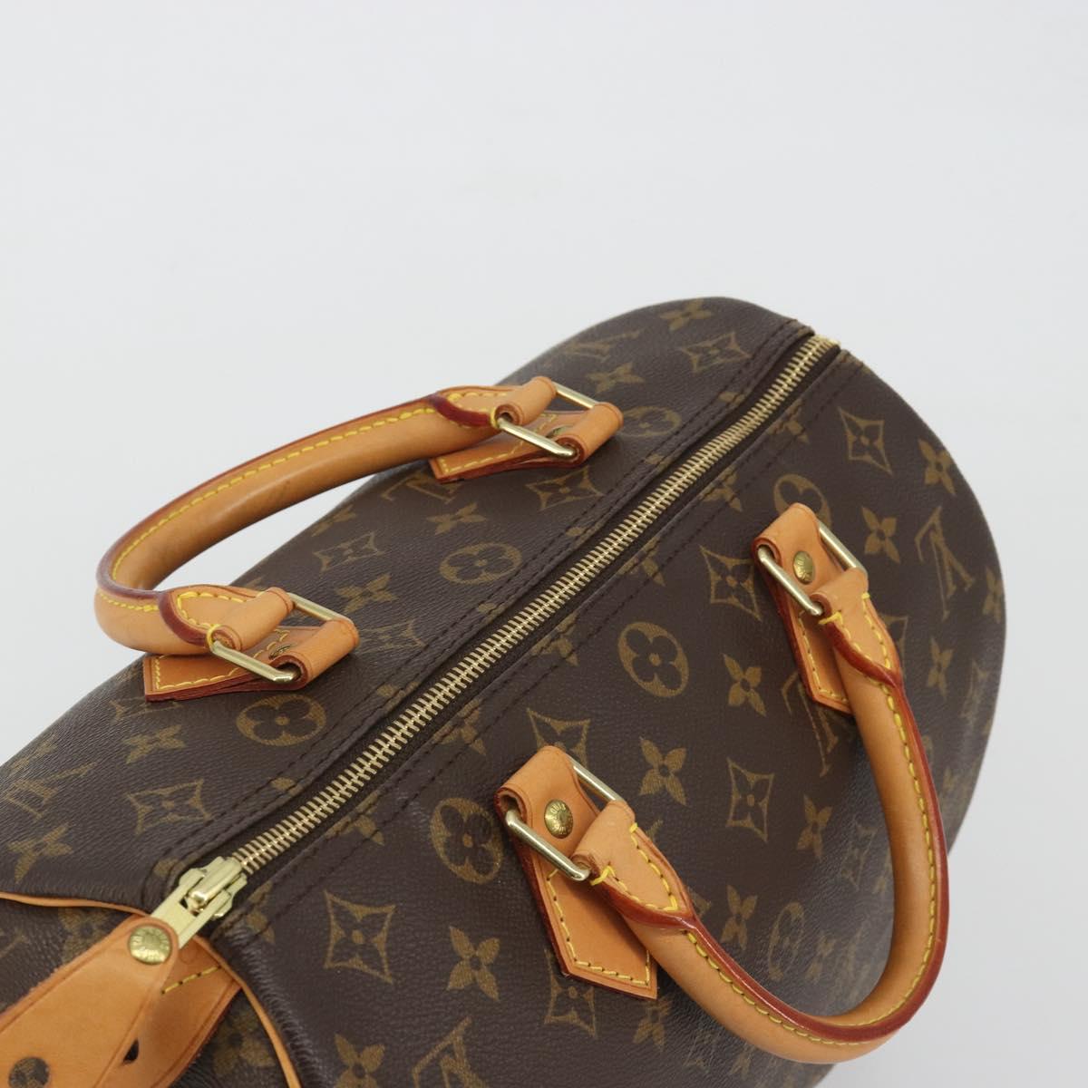 LOUIS VUITTON Monogram Speedy 30 Hand Bag M41526 LV Auth 191275SAV - Jerrillo image 6