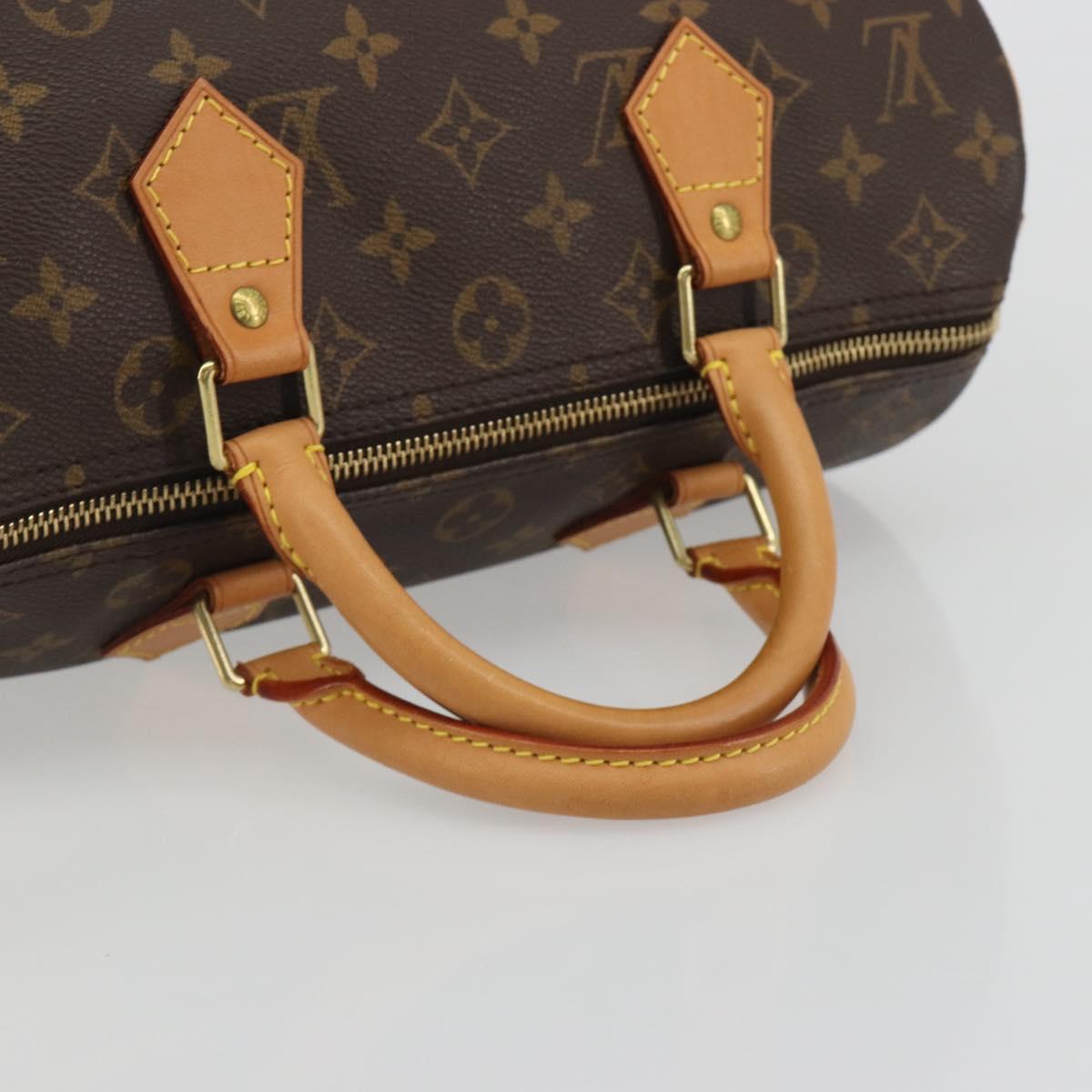 LOUIS VUITTON Monogram Speedy 30 Hand Bag M41526 LV Auth 191275SAV - Jerrillo image 7