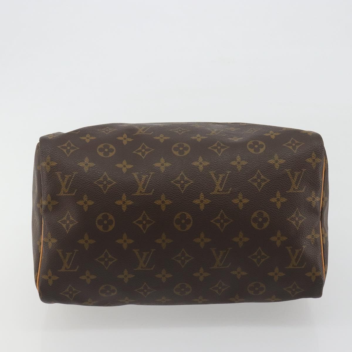 LOUIS VUITTON Monogram Speedy 30 Hand Bag M41526 LV Auth 191275SAV - Jerrillo image 9