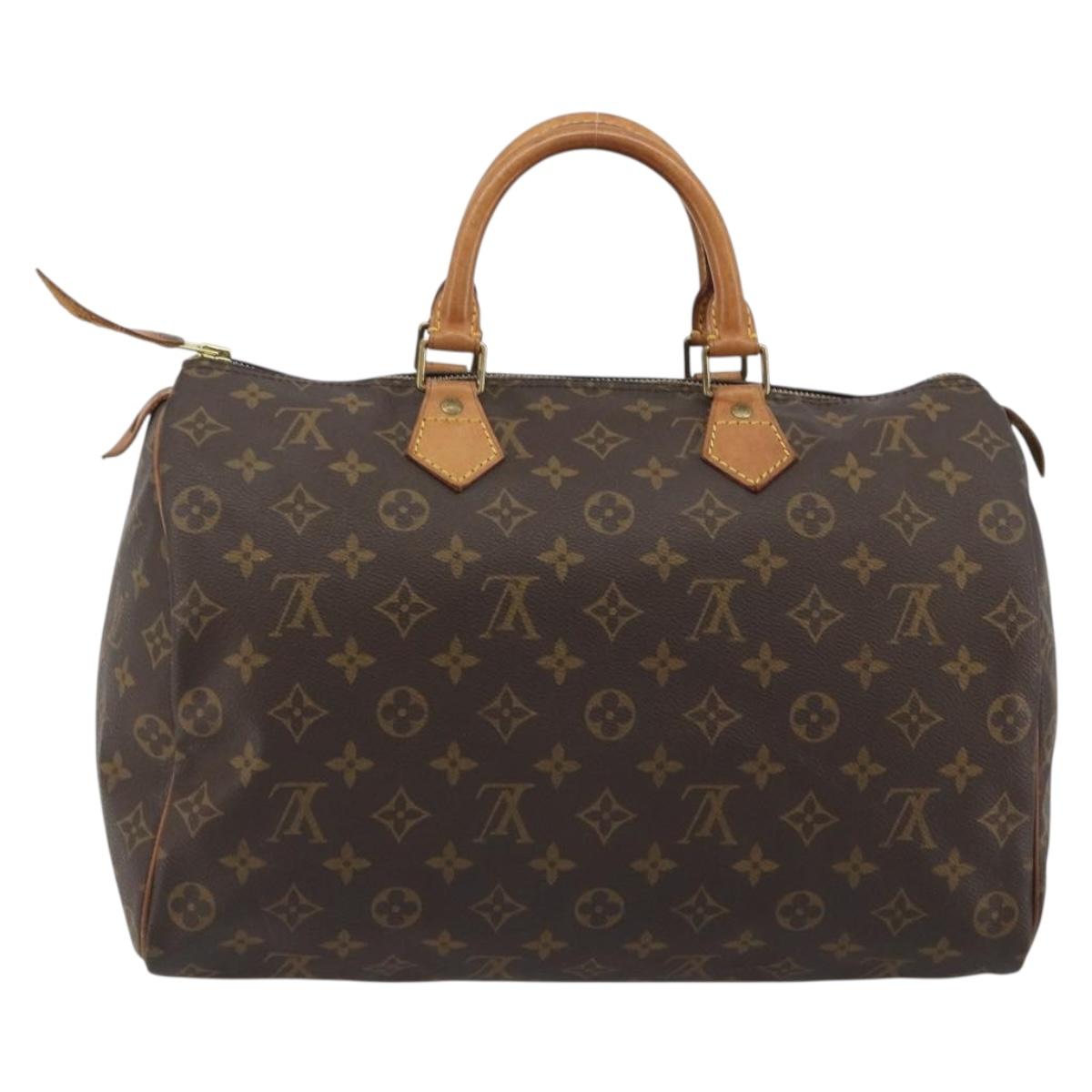 LOUIS VUITTON Monogram Speedy 35 Hand Bag M41524 LV Auth 191278 - Jerrillo image 2