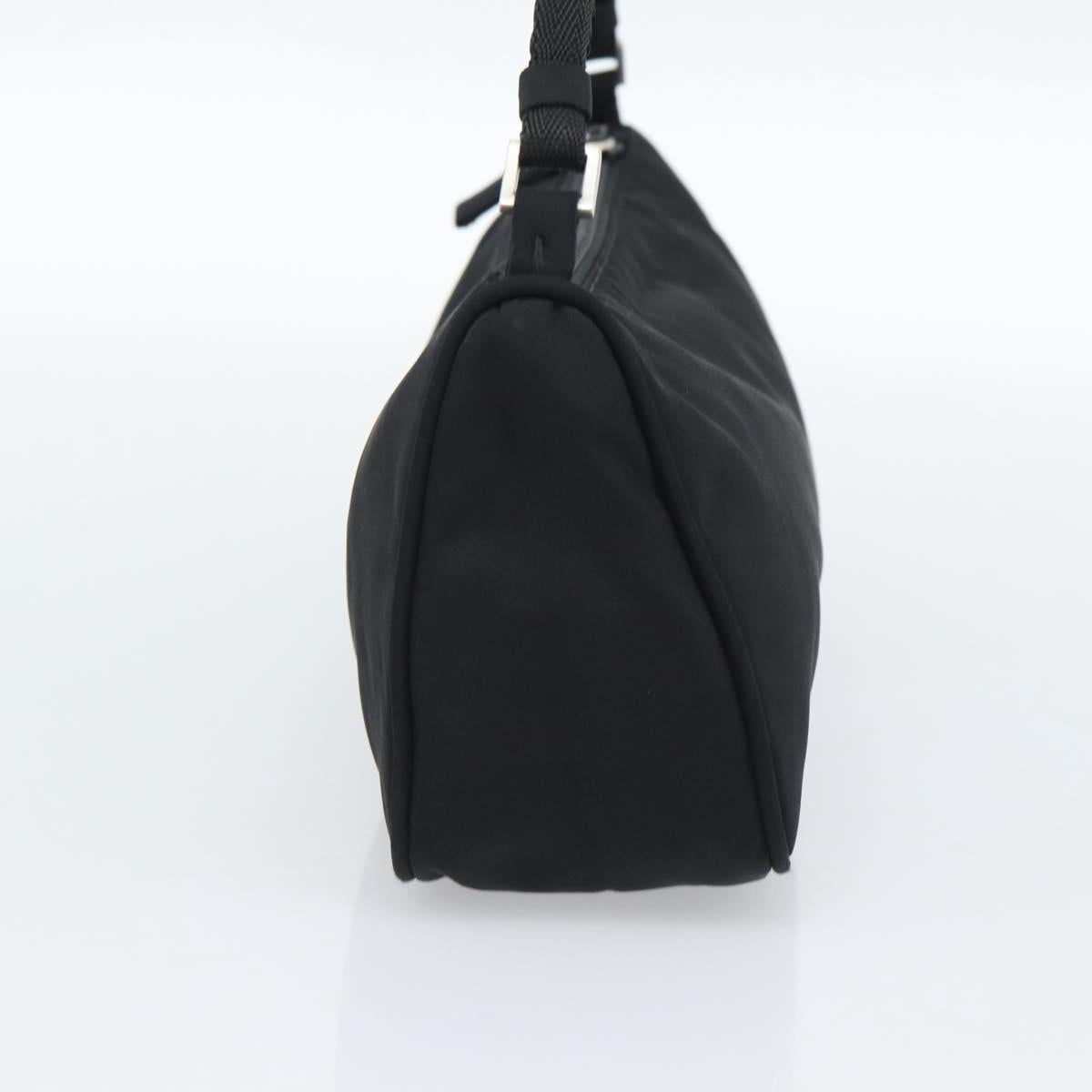 PRADA Accessory Pouch Nylon Black Silver Auth 191315V - Jerrillo image 4