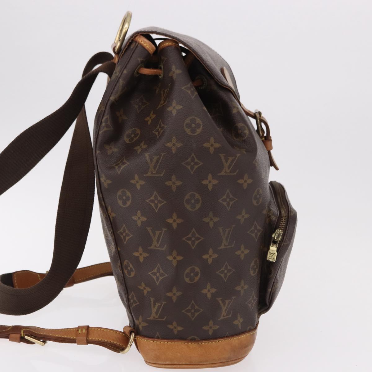 LOUIS VUITTON Monogram Montsouris GM Backpack M51135 LV Auth 191339 - Jerrillo image 4