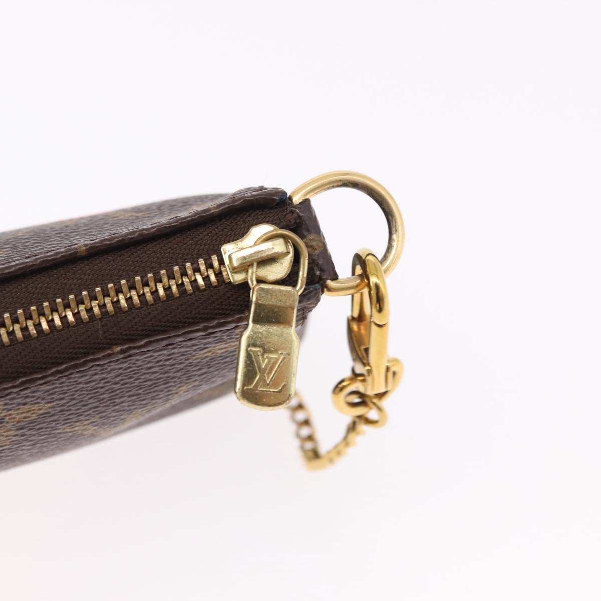 LOUIS VUITTON Vivienne Mini Pochette Accessoires Pouch M68489 Auth 191475SM - Jerrillo image 9