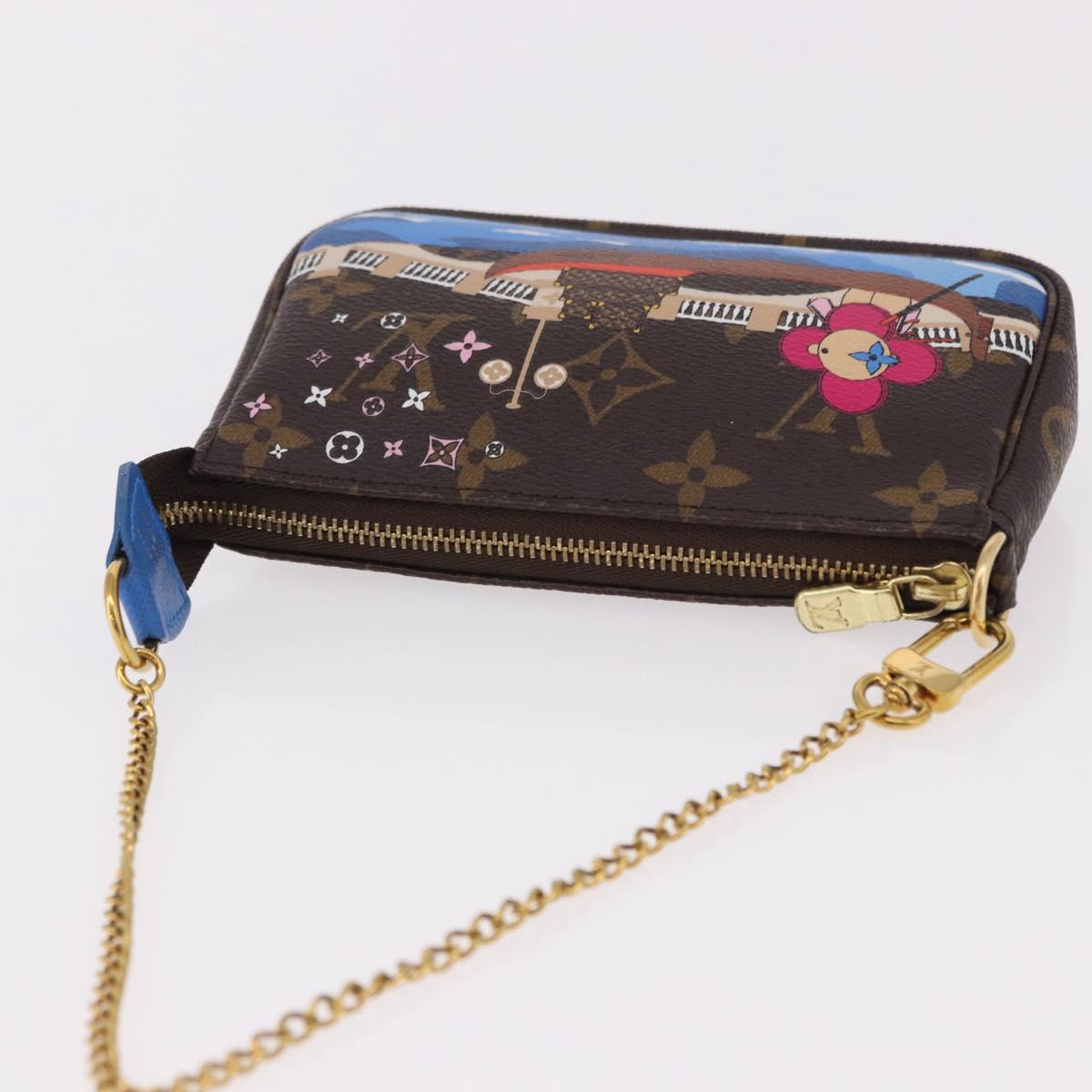LOUIS VUITTON Vivienne Mini Pochette Accessoires Pouch M68489 Auth 191475SM - Jerrillo image 6
