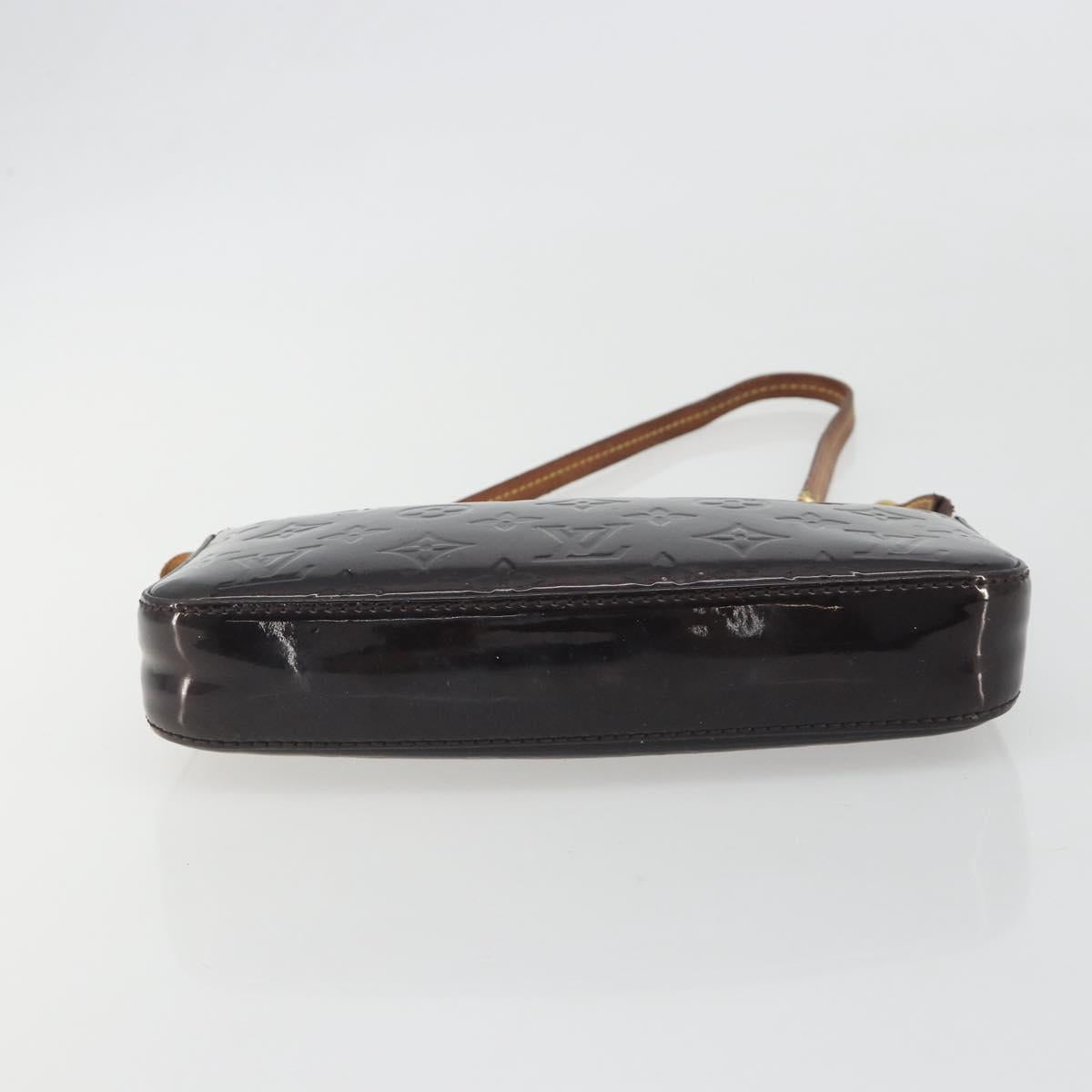 LOUIS VUITTON Monogram Vernis Pochette Pouch Amarante M91576 LV Auth 191524 - Jerrillo image 5