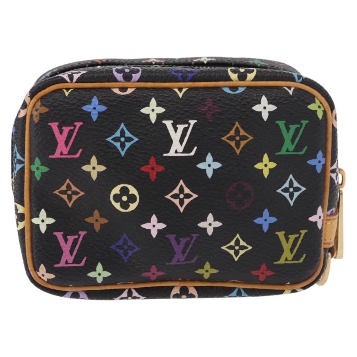 LOUIS VUITTON Monogram Multicolor Trousse Wapity Pouch Black M58034 Auth 191621V - Jerrillo image 2