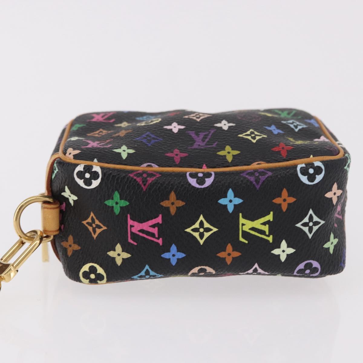 LOUIS VUITTON Monogram Multicolor Trousse Wapity Pouch Black M58034 Auth 191621V - Jerrillo image 5