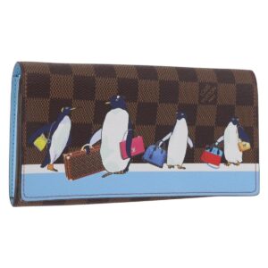 LOUIS VUITTON Damier Ebene Portefeuille Sarah Long Wallet N64426 LV Auth 191659M - Jerrillo