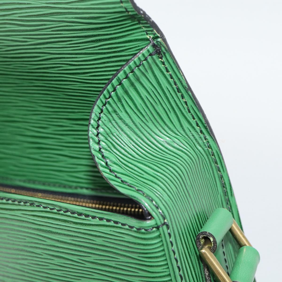 LOUIS VUITTON Epi Saint Cloud GM Shoulder Bag Green M52194 LV Auth 191689 - Jerrillo image 8