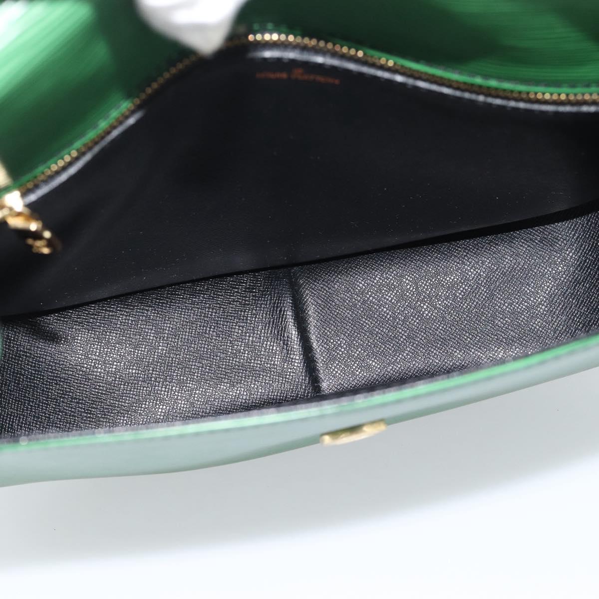 LOUIS VUITTON Epi Saint Cloud GM Shoulder Bag Green M52194 LV Auth 191689 - Jerrillo image 9