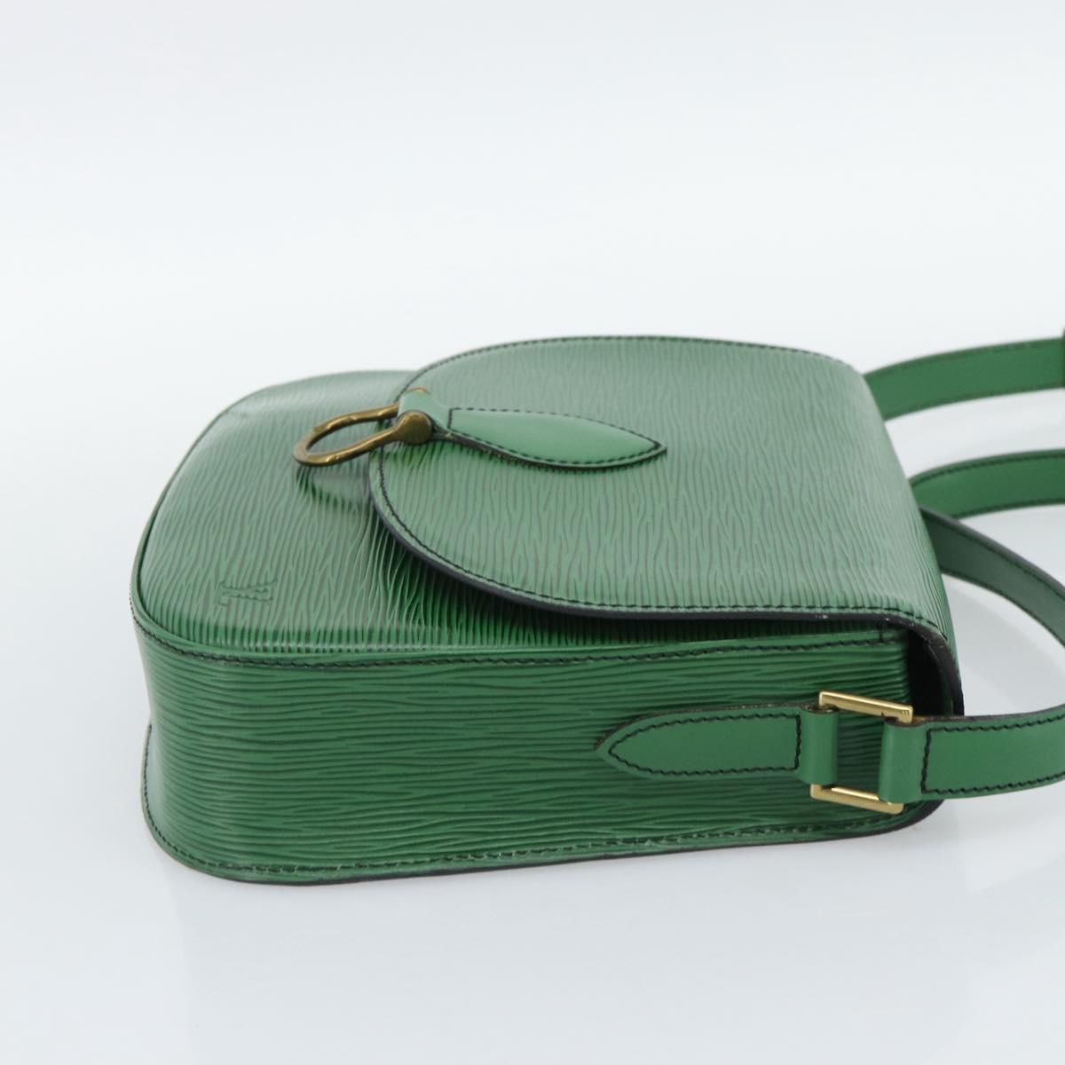 LOUIS VUITTON Epi Saint Cloud GM Shoulder Bag Green M52194 LV Auth 191689 - Jerrillo image 4