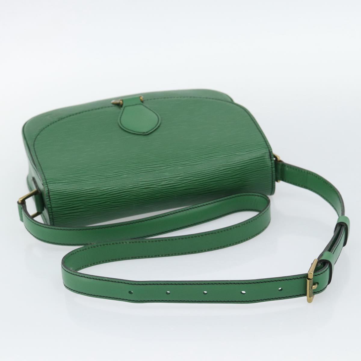 LOUIS VUITTON Epi Saint Cloud GM Shoulder Bag Green M52194 LV Auth 191689 - Jerrillo image 7