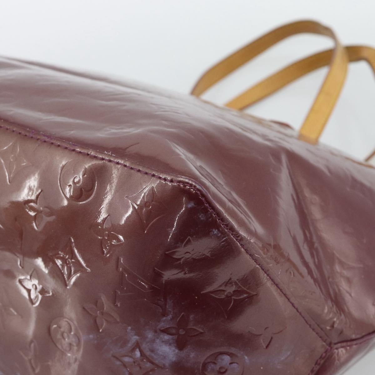 LOUIS VUITTON Monogram Vernis Bellevue GM Tote Bag Violet M93588 LV Auth 191706 - Jerrillo image 8