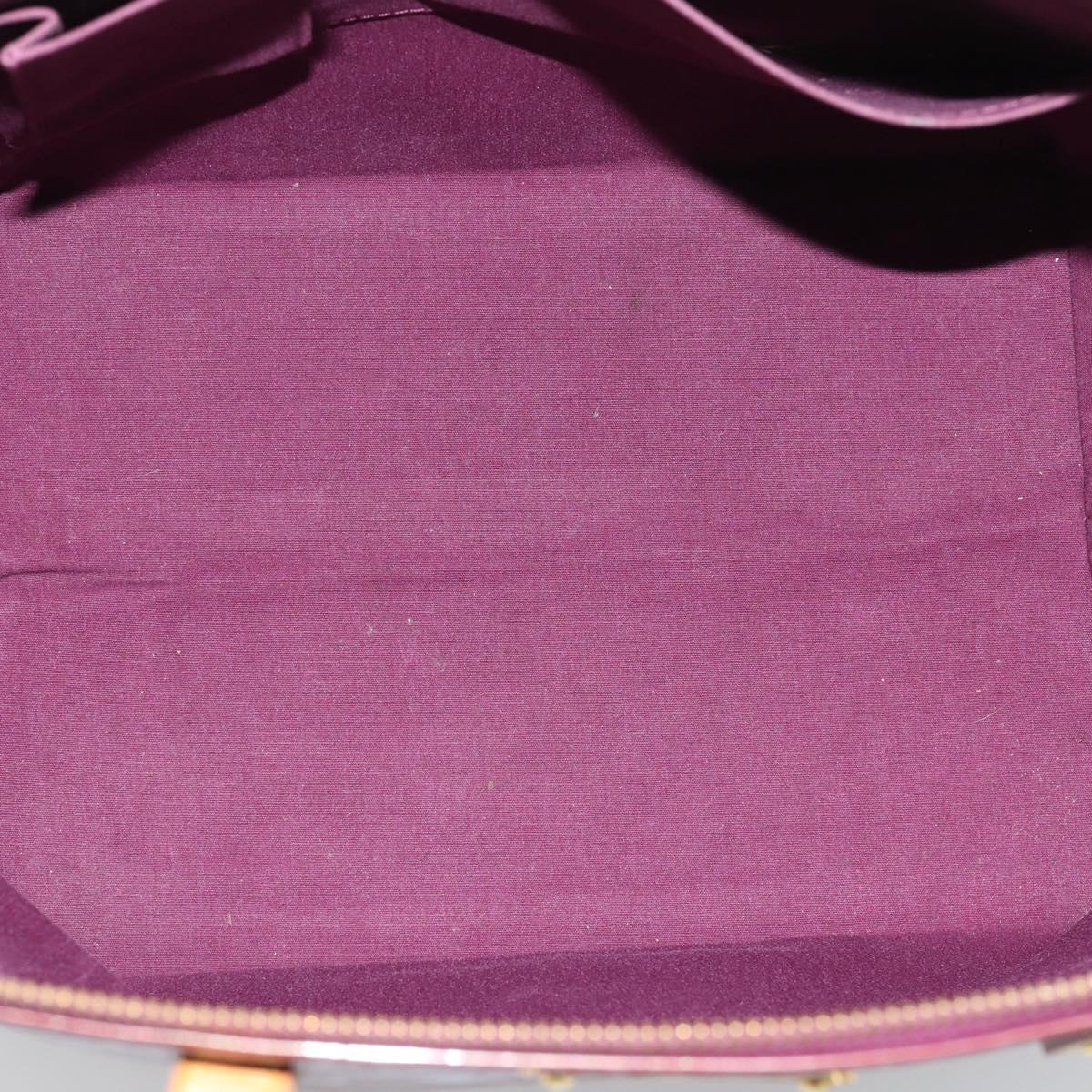 LOUIS VUITTON Monogram Vernis Bellevue GM Tote Bag Violet M93588 LV Auth 191706 - Jerrillo image 10