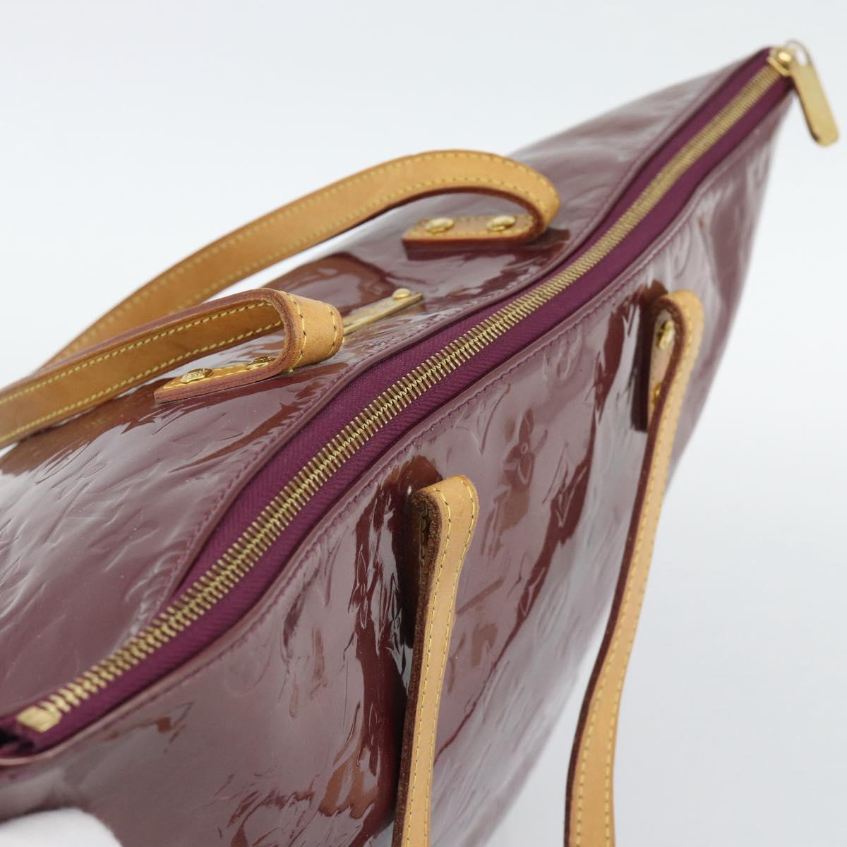 LOUIS VUITTON Monogram Vernis Bellevue GM Tote Bag Violet M93588 LV Auth 191706 - Jerrillo image 6
