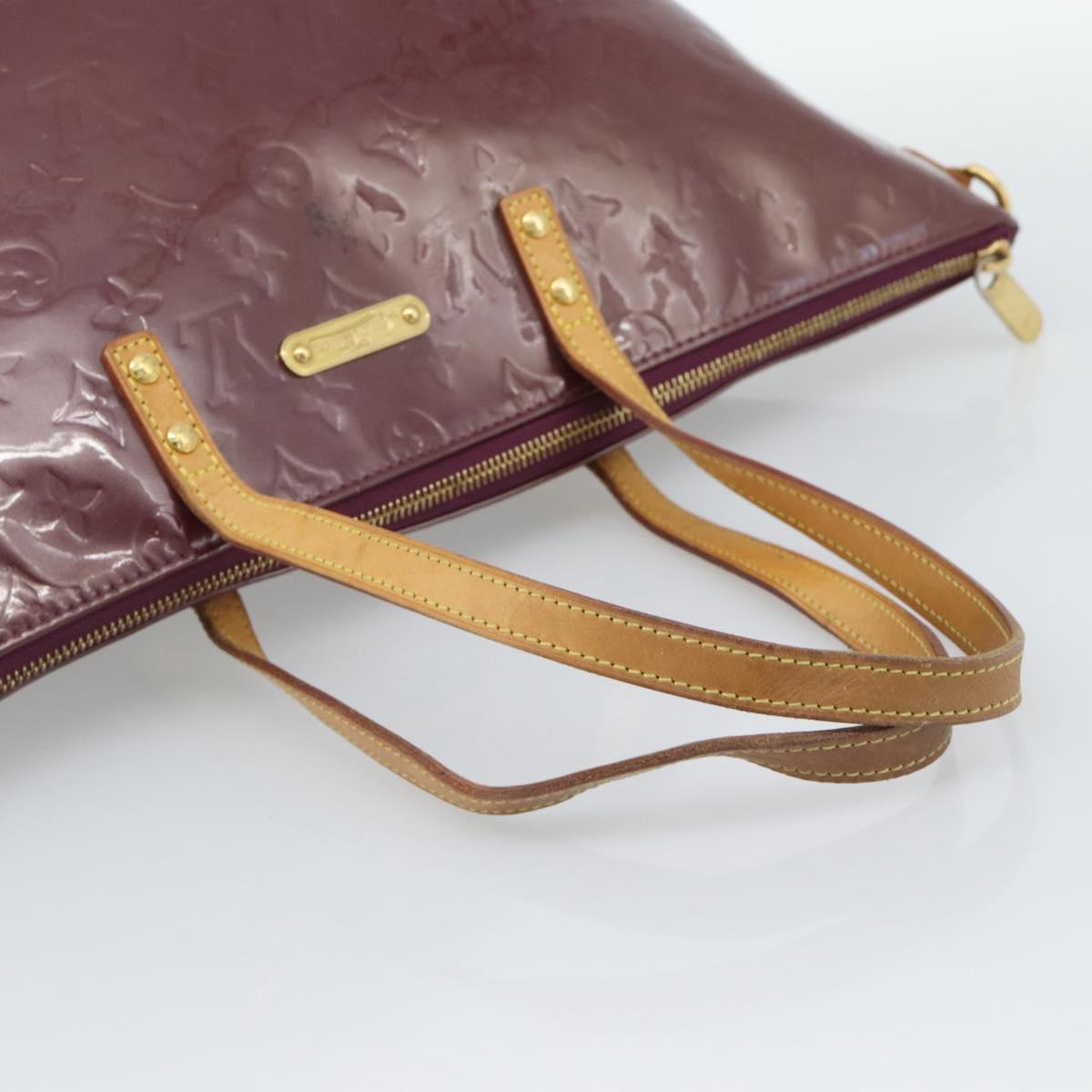LOUIS VUITTON Monogram Vernis Bellevue GM Tote Bag Violet M93588 LV Auth 191706 - Jerrillo image 7
