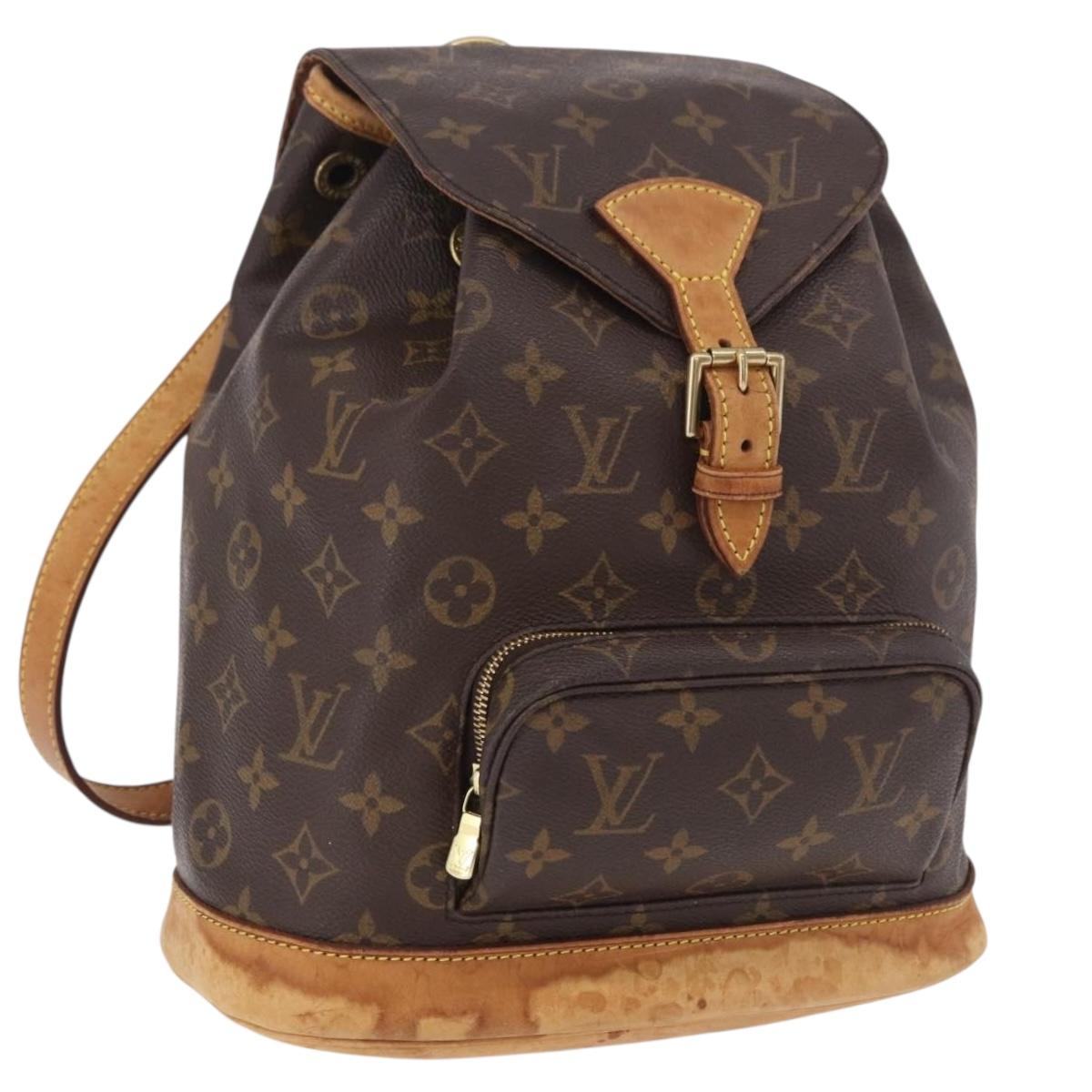 LOUIS VUITTON Monogram Montsouris MM Backpack M51136 LV Auth 191709 - Jerrillo