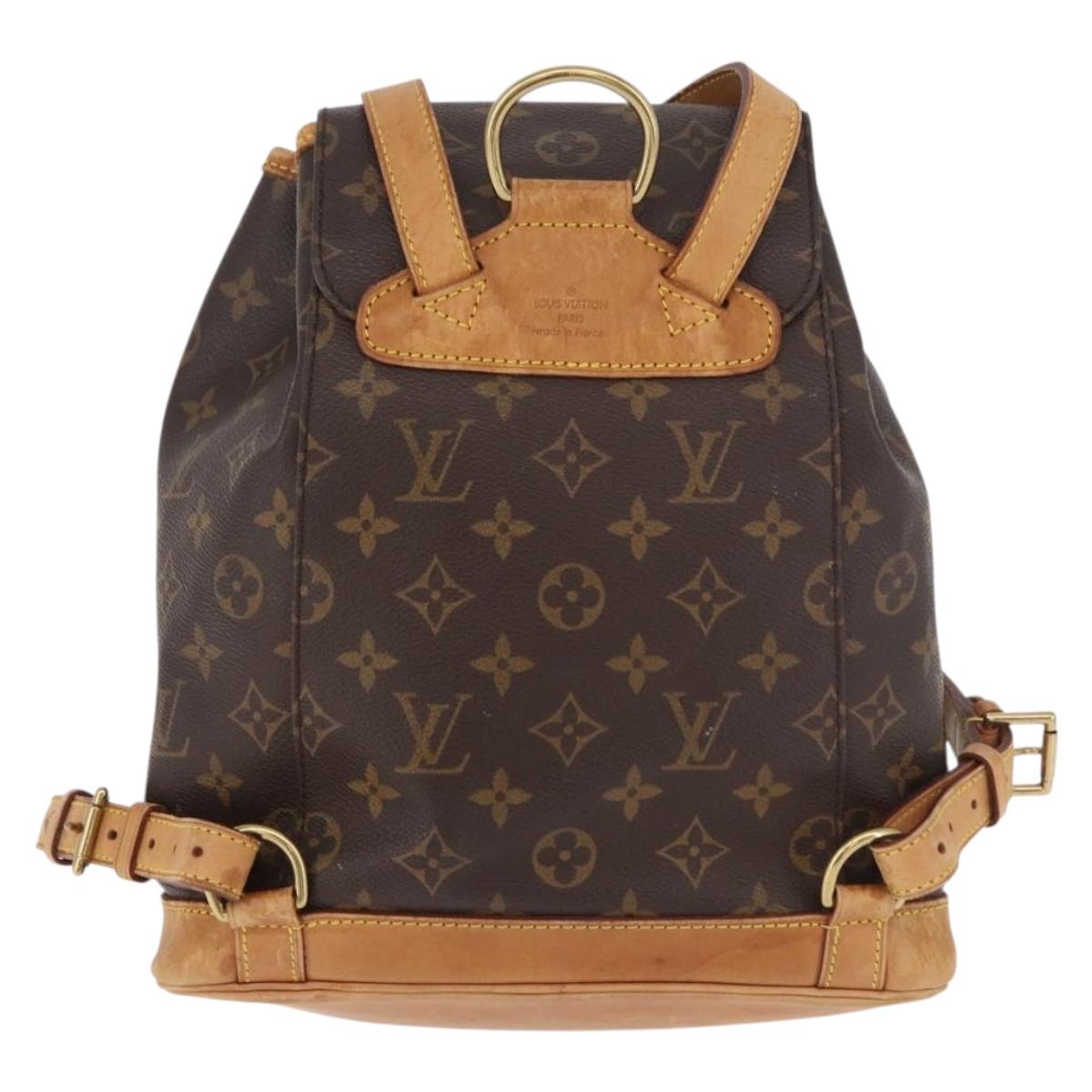LOUIS VUITTON Monogram Montsouris MM Backpack M51136 LV Auth 191709 - Jerrillo image 2