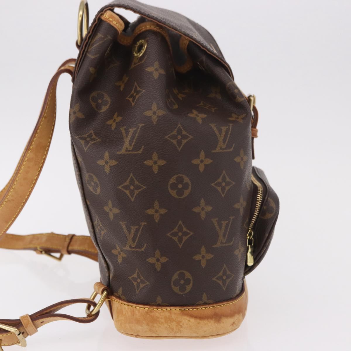 LOUIS VUITTON Monogram Montsouris MM Backpack M51136 LV Auth 191709 - Jerrillo image 4