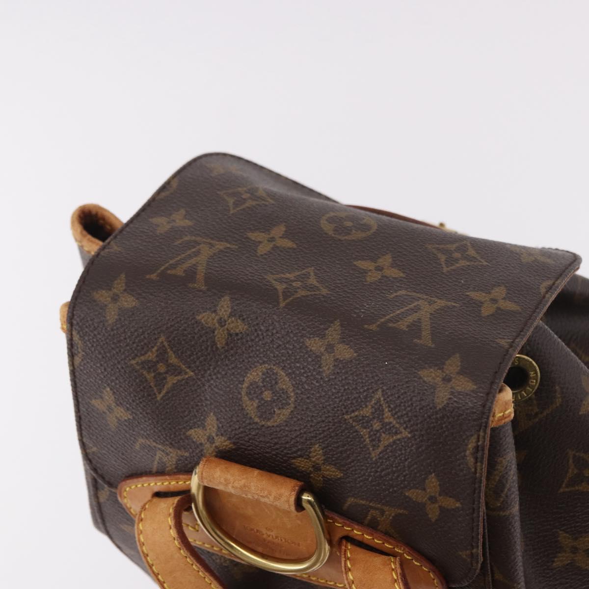 LOUIS VUITTON Monogram Montsouris MM Backpack M51136 LV Auth 191709 - Jerrillo image 6