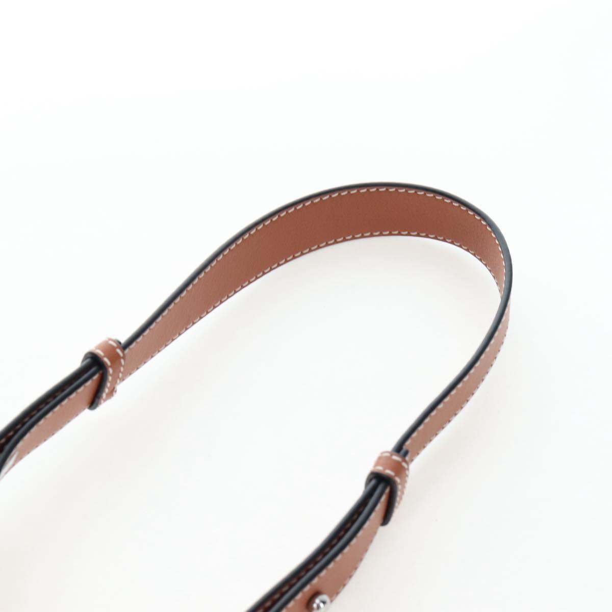LOEWE Hammock Small Hand Bag Leather 2way Brown Silver Auth 191725SAM - Jerrillo image 10