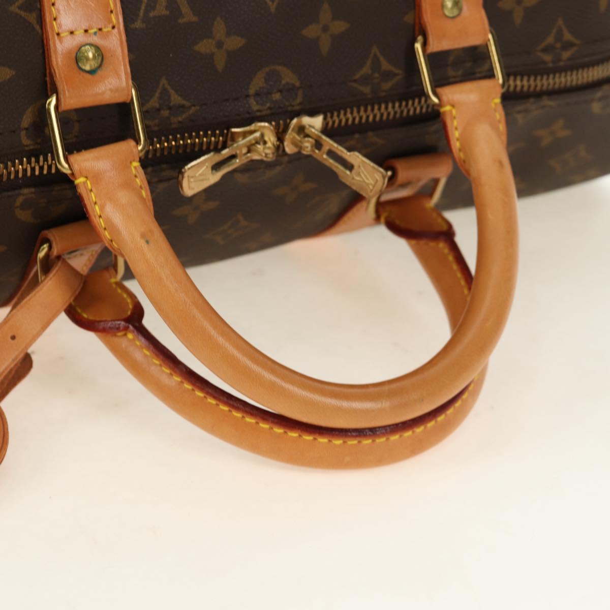 LOUIS VUITTON Monogram Keepall 50 Boston Bag M41426 LV Auth 191786V - Jerrillo image 7