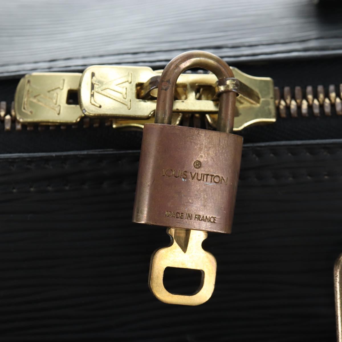 LOUIS VUITTON Epi Keepall 45 Boston Bag Black M42972 LV Auth 191864V - Jerrillo image 10
