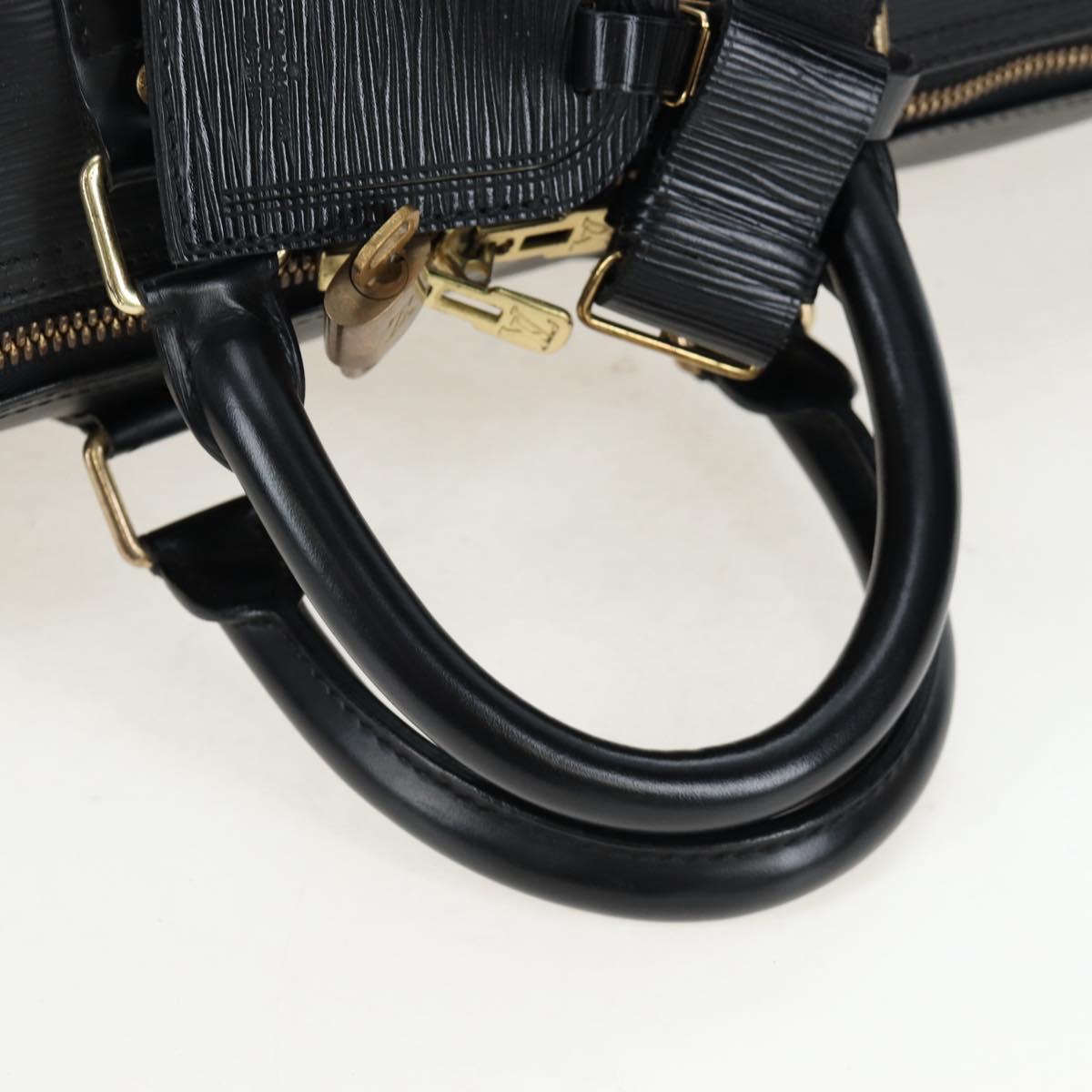 LOUIS VUITTON Epi Keepall 45 Boston Bag Black M42972 LV Auth 191864V - Jerrillo image 7