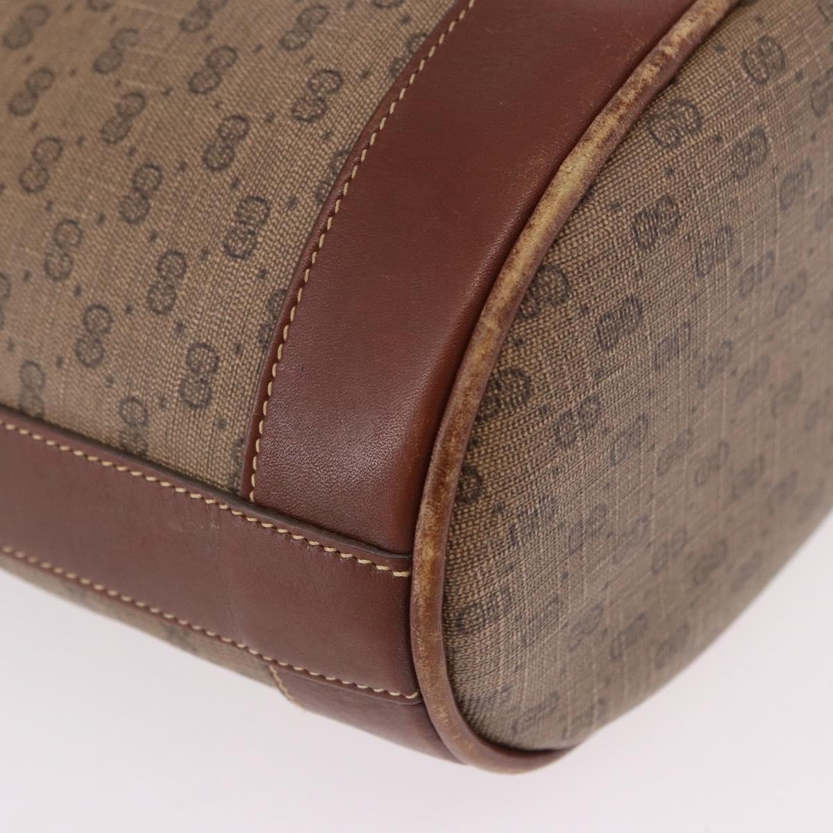 GUCCI Micro GG Supreme Shoulder Bag PVC Beige Gold 007 86 0044 Auth 191922 - Jerrillo image 10