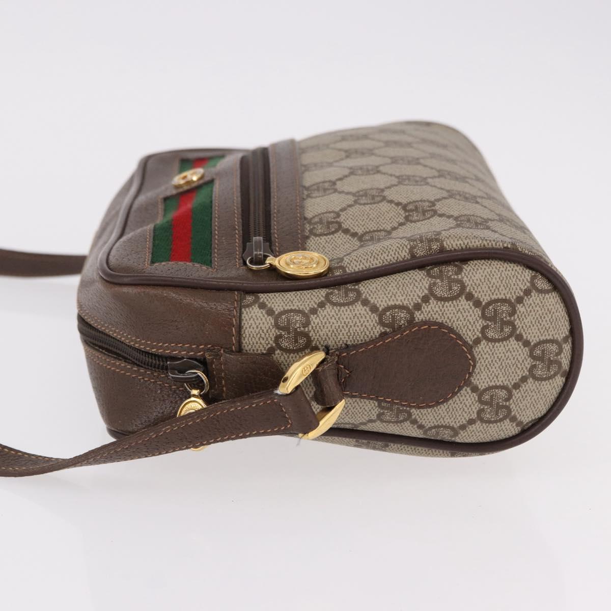 GUCCI GG Supreme Shoulder Bag PVC Beige Gold 56 01 087 Auth 191924 - Jerrillo image 4