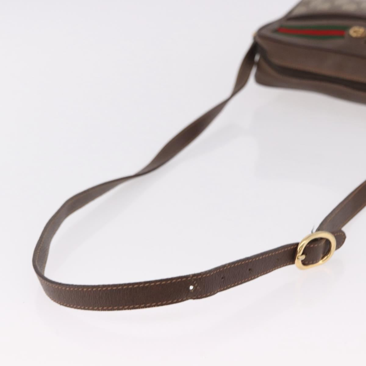GUCCI GG Supreme Shoulder Bag PVC Beige Gold 56 01 087 Auth 191924 - Jerrillo image 7