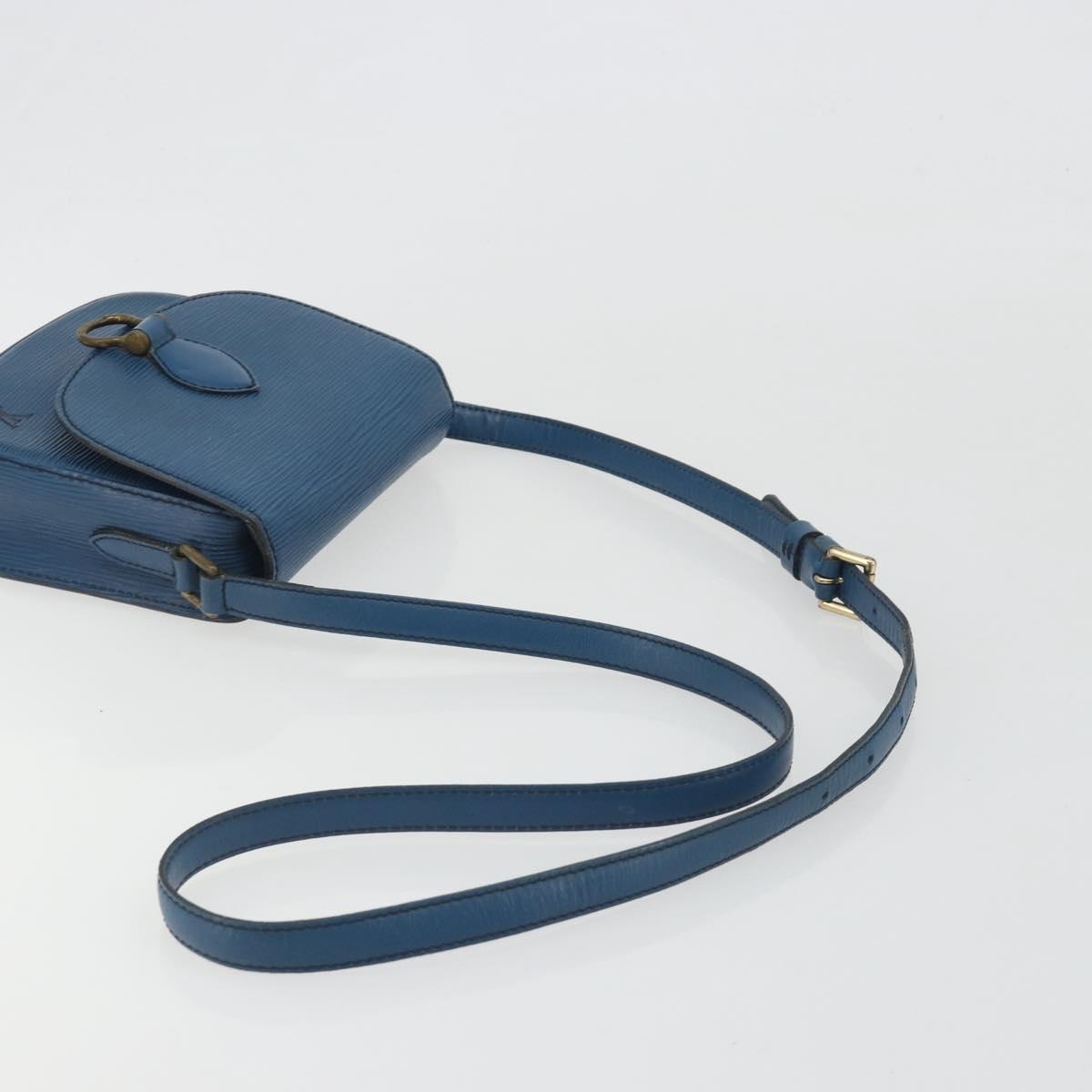 LOUIS VUITTON Epi Saint Cloud PM Shoulder Bag Blue M52195 LV Auth 191988 - Jerrillo image 7