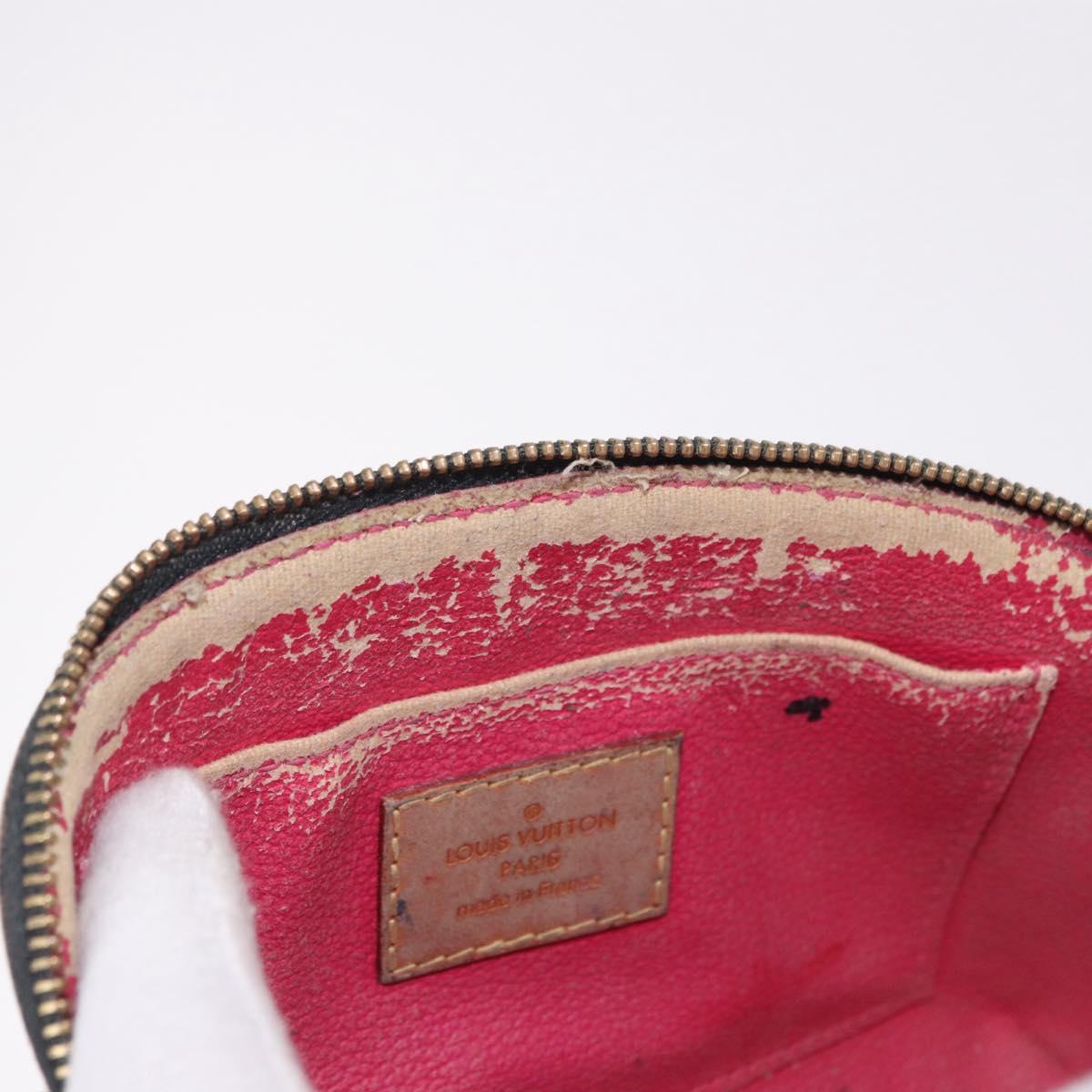 LOUIS VUITTON Monogram Multicolor Pochette Pouch Black M47355 LV Auth 192009 - Jerrillo image 9