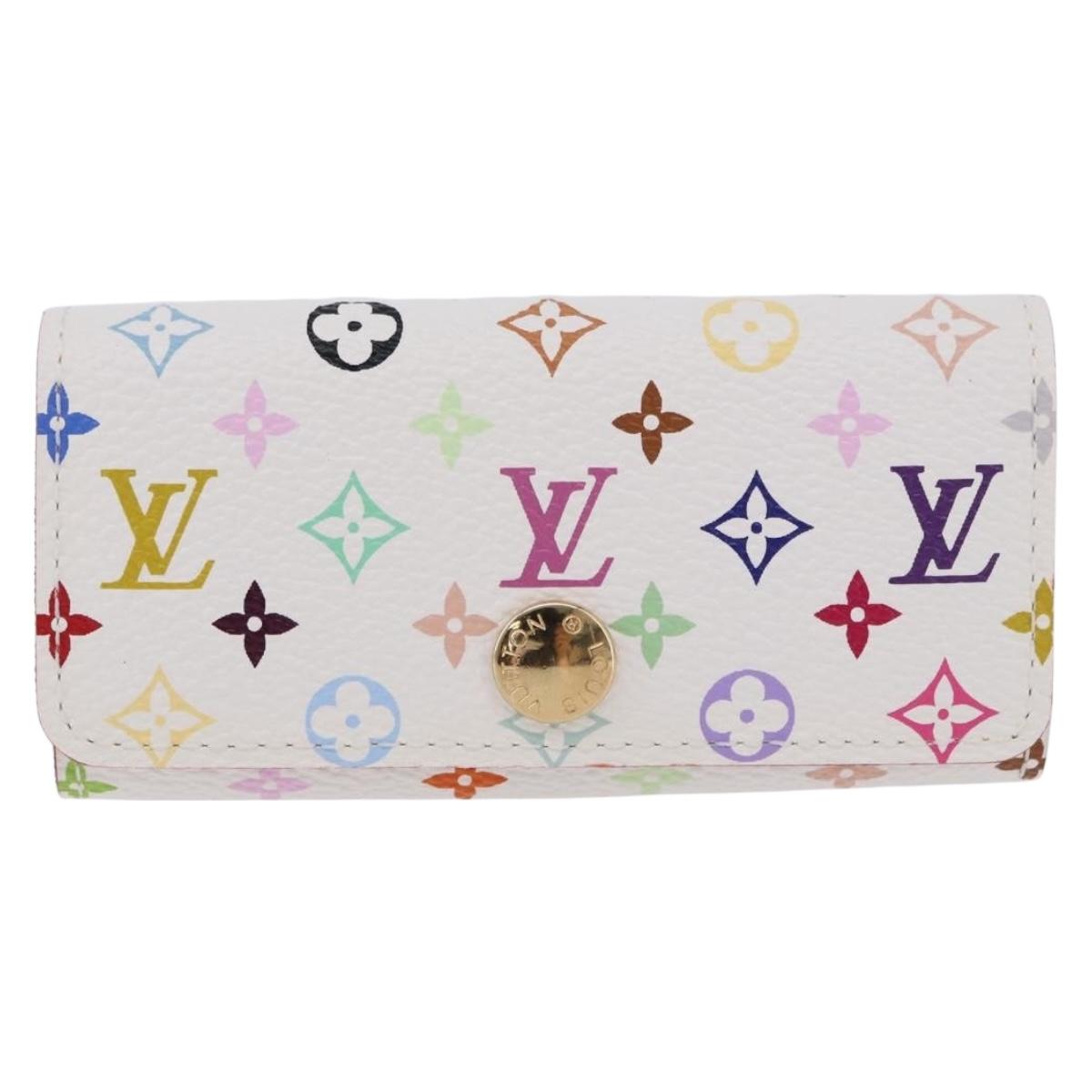 LOUIS VUITTON Monogram Multicolor Multicles 4 Key Case White M93731 Auth 192135M - Jerrillo image 2