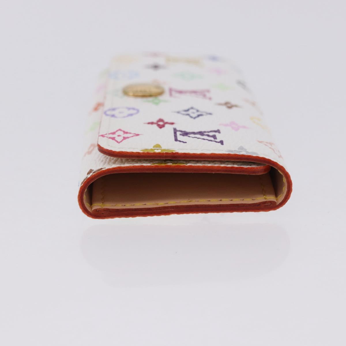 LOUIS VUITTON Monogram Multicolor Multicles 4 Key Case White M93731 Auth 192135M - Jerrillo image 4